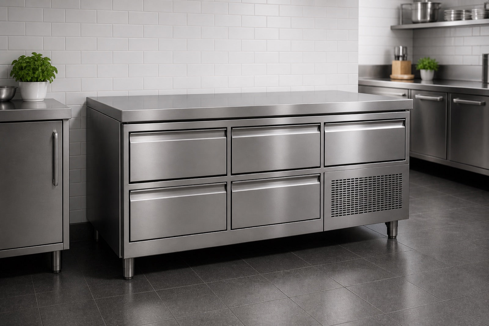 Mesa fría gastronorm
